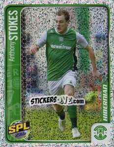 Cromo Anthony Stokes - Scottish Premier League 2009-2010 - Panini