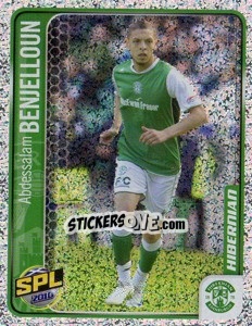 Cromo Abdessalam Benjelloun - Scottish Premier League 2009-2010 - Panini