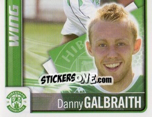 Figurina Danny Galbraith - Part 2 - Scottish Premier League 2009-2010 - Panini