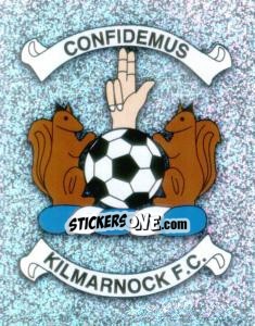 Sticker Kilmarnock Club Badge - Scottish Premier League 2009-2010 - Panini