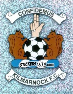 Sticker Kilmarnock Club Badge - Scottish Premier League 2009-2010 n. 286 - Panini