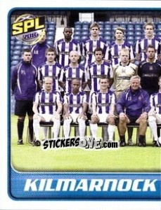 Sticker Kilmarnock Squad - Part 1 - Scottish Premier League 2009-2010 n. 289 - Panini