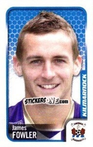 Figurina James Fowler - Scottish Premier League 2009-2010 - Panini