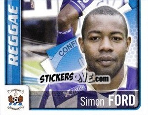 Figurina Simon Ford - Part 2 - Scottish Premier League 2009-2010 - Panini