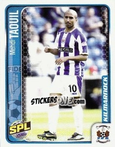 Cromo Mehdi Taouil - Scottish Premier League 2009-2010 - Panini