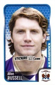 Cromo Allan Russell - Scottish Premier League 2009-2010 - Panini