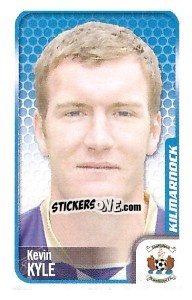 Sticker Kevin Kyle - Scottish Premier League 2009-2010 n. 317 - Panini