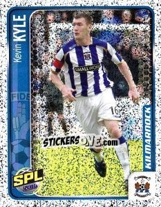 Sticker Kevin Kyle - Scottish Premier League 2009-2010 n. 318 - Panini