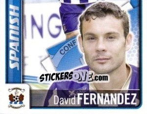 Cromo David Fernandez - Part 2 - Scottish Premier League 2009-2010 - Panini