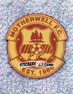 Sticker Motherwell Club Badge - Scottish Premier League 2009-2010 - Panini