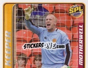 Sticker John Ruddy - Part 1 - Scottish Premier League 2009-2010 - Panini