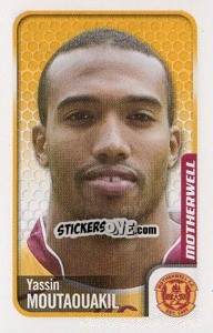 Sticker Yassin Moutaouakil - Scottish Premier League 2009-2010 n. 329 - Panini