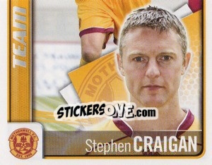Sticker Stephen Craigan - Part - Scottish Premier League 2009-2010 n. 337 - Panini