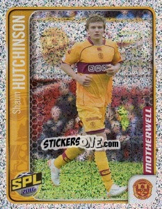 Figurina Shaun Hutchinson - Scottish Premier League 2009-2010 - Panini