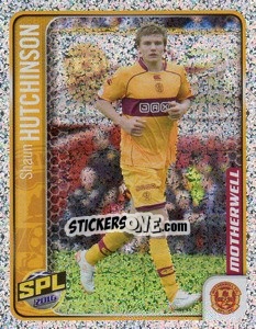 Sticker Shaun Hutchinson - Scottish Premier League 2009-2010 n. 339 - Panini