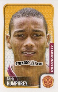 Cromo Chris Humphrey - Scottish Premier League 2009-2010 - Panini