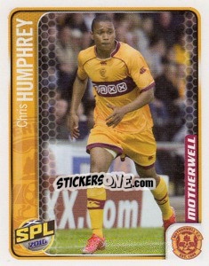 Sticker Chris Humphrey - Scottish Premier League 2009-2010 n. 343 - Panini