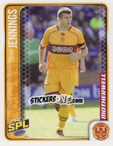 Figurina Steve Jennings - Scottish Premier League 2009-2010 - Panini