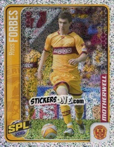 Sticker Ross Forbes - Scottish Premier League 2009-2010 n. 349 - Panini