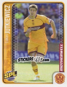 Sticker Lukas Jutkiewicz - Scottish Premier League 2009-2010 n. 351 - Panini