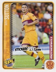 Cromo John Sutton - Scottish Premier League 2009-2010 - Panini