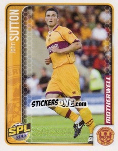 Sticker John Sutton - Scottish Premier League 2009-2010 n. 353 - Panini