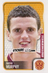 Sticker Jamie Murphy - Scottish Premier League 2009-2010 n. 354 - Panini