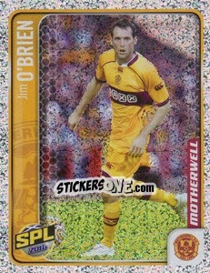 Sticker Jim O'Brien - Scottish Premier League 2009-2010 n. 357 - Panini