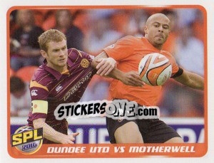 Sticker Dundee United vs Motherwell