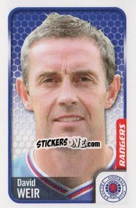 Sticker David Weir - Scottish Premier League 2009-2010 - Panini