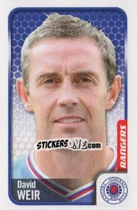Sticker David Weir - Scottish Premier League 2009-2010 n. 378 - Panini