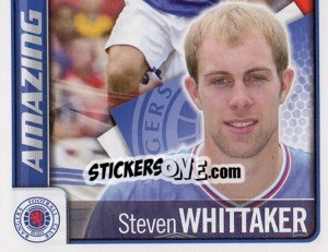 Sticker Steven Whittaker - Part 2 - Scottish Premier League 2009-2010 - Panini