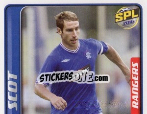 Sticker Kirk Broadfoot - Part 1 - Scottish Premier League 2009-2010 n. 385 - Panini