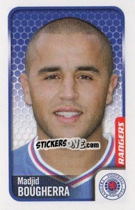 Sticker Madjid Bougherra - Scottish Premier League 2009-2010 n. 387 - Panini