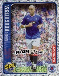 Figurina Madjid Bougherra - Scottish Premier League 2009-2010 - Panini