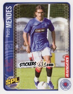 Cromo Pedro Mendes - Scottish Premier League 2009-2010 - Panini