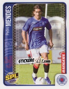 Sticker Pedro Mendes - Scottish Premier League 2009-2010 n. 392 - Panini