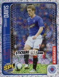 Cromo Steven Davis - Scottish Premier League 2009-2010 - Panini