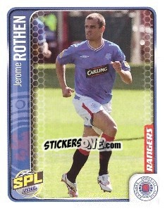 Cromo Jerome Rothen - Scottish Premier League 2009-2010 - Panini