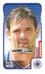 Sticker Nacho Novo - Scottish Premier League 2009-2010 n. 403 - Panini