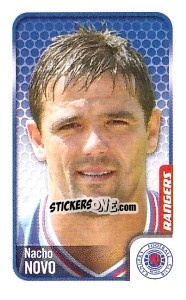 Figurina Nacho Novo - Scottish Premier League 2009-2010 - Panini