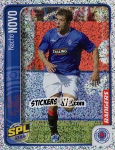 Sticker Nacho Novo - Scottish Premier League 2009-2010 - Panini