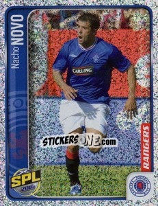 Sticker Nacho Novo - Scottish Premier League 2009-2010 n. 404 - Panini