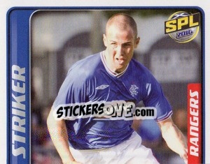 Sticker Kenny Miller - Part 1 - Scottish Premier League 2009-2010 n. 407 - Panini