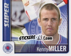 Sticker Kenny Miller - Part 2 - Scottish Premier League 2009-2010 - Panini