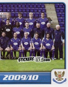 Sticker ST Johnstone Squad - Part 2