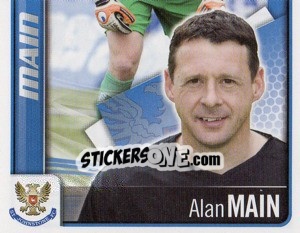 Cromo Alan Main - Part 2 - Scottish Premier League 2009-2010 - Panini