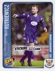 Cromo Kevin Rutkiewicz - Scottish Premier League 2009-2010 - Panini
