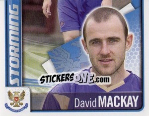 Sticker David Mackay - Part 2 - Scottish Premier League 2009-2010 - Panini