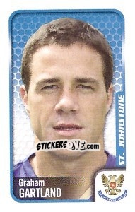 Sticker Graham Gartland - Scottish Premier League 2009-2010 n. 424 - Panini